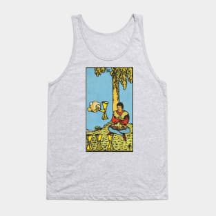 Four of cups tarot card Tank Top